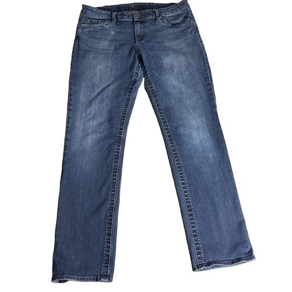 Kut from the Kloth Denim - Kut From The Kloth Stevie Straight Leg Dark Wash Jeans Size 12